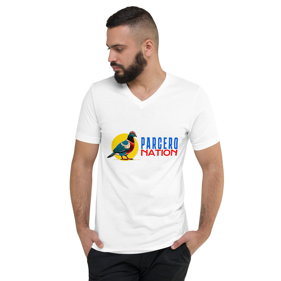 Parcero Nation Unisex Short Sleeve V-Neck T-Shirt